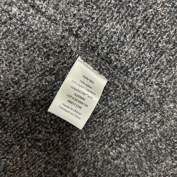 Barefoot Dreams Size S CozyChic Lite Resort Cardi Hooded Cardigan Sweater Relax - Picture 8 of 9